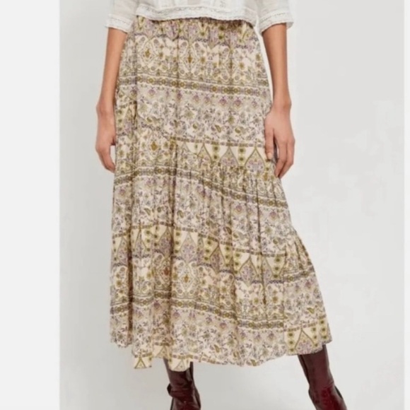 Free People Dresses & Skirts - Free People All About The Tiers Skirt, EUC